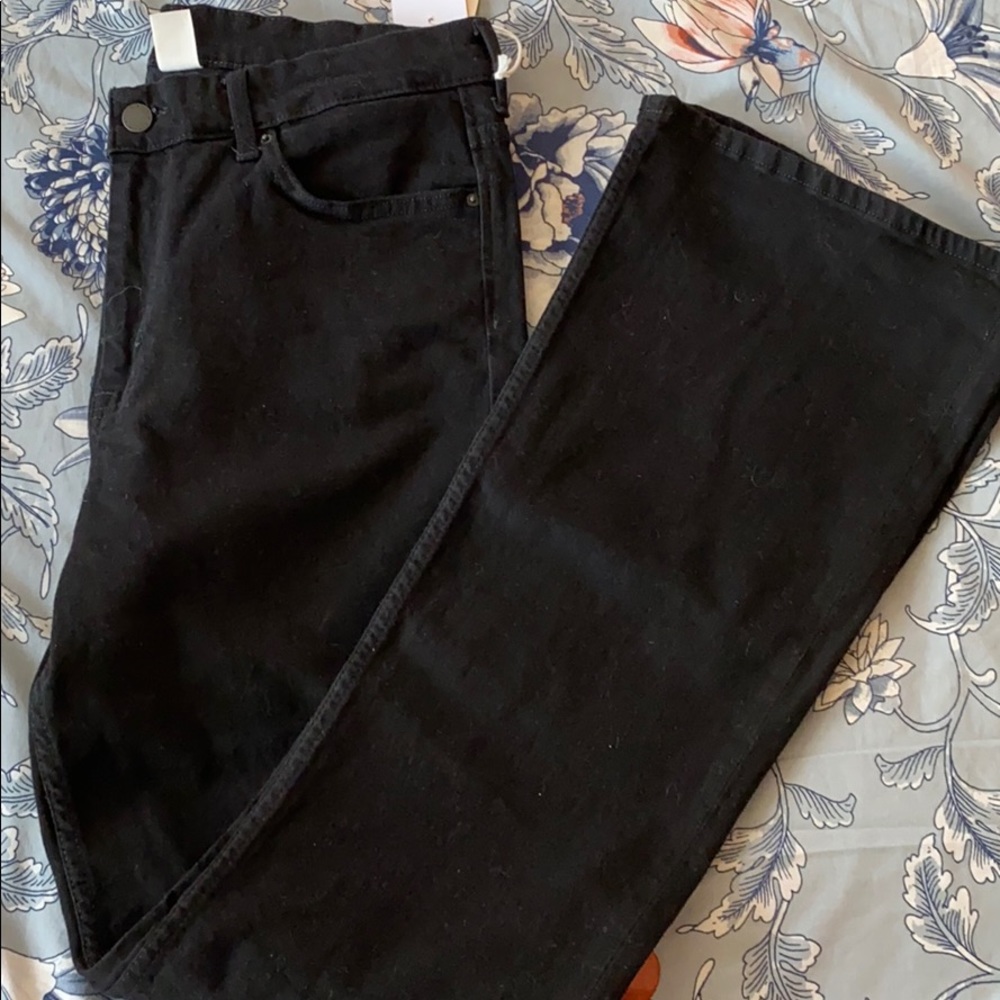 Black Flare Jeans